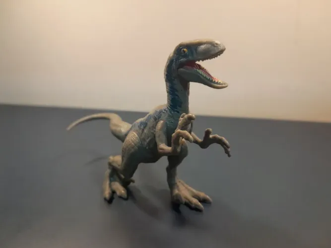 Velociraptor blue jurassic world mattel Fallen Kingdon Dinossauro Brinquedo