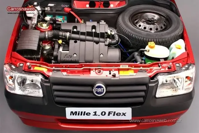Motor Fiat Uno Fire 1.0 Flex 2008 Funcionando