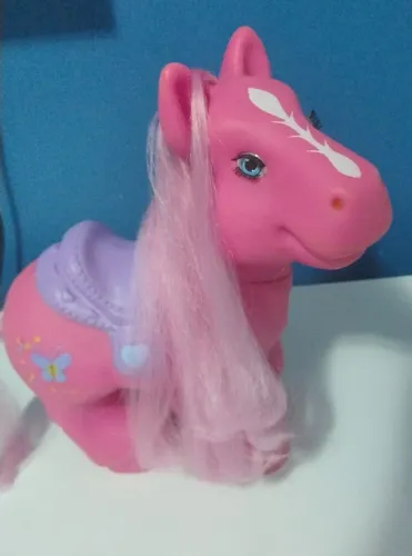 Poney Rosa grande