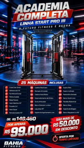 Equipamentos linha Start