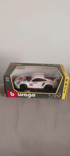 Miniatura Porsche 911 RSR GT Bburago 1/24 - Na Caixa