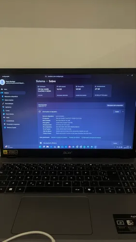 NOTEBOOK ACER ASPIRE GO 15 - I7 13ºth