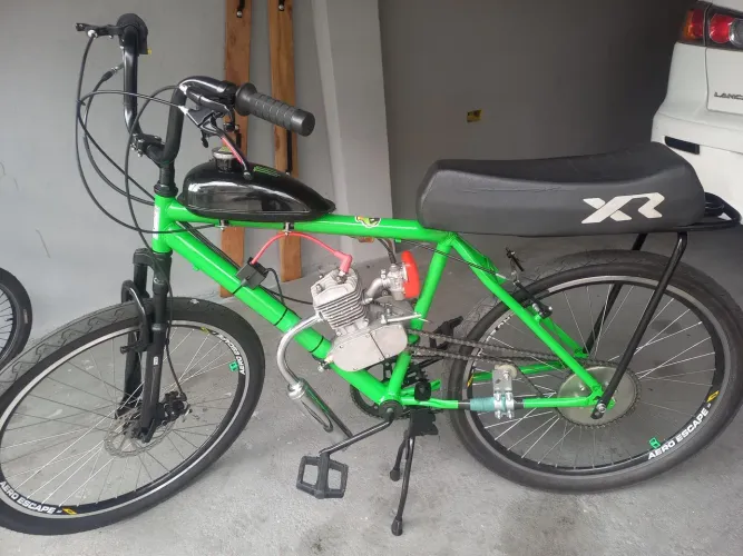 Bicicleta motorizada 80cc nova