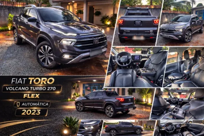Fiat Toro Volcano 1.3 T270 4X2 Flex AUT 2023