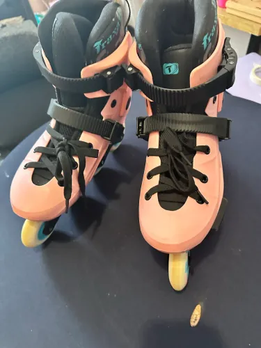 Patins rosa traxart