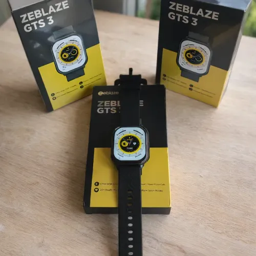 ZEBLAZE GTS 3 | Smartwatch 2,03" HD | lacrado na Caixa
