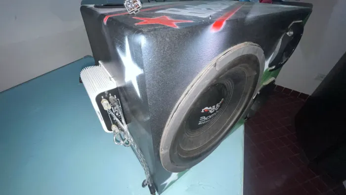 Caixa Trio Sub Woofer Bicho Papão 12Polegadas