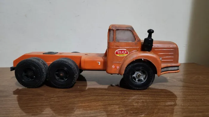 Carrinho Caminhão Scania 111 Jacaré Elka Anos 70