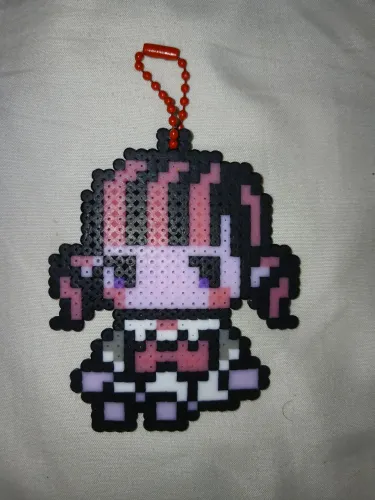 Monster high Draculaura Chaveiro em pixel art