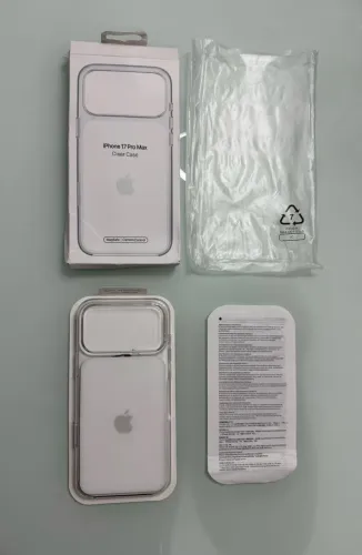 Capa acrílica rígida MagSafe para IPhone 17 Pro Max