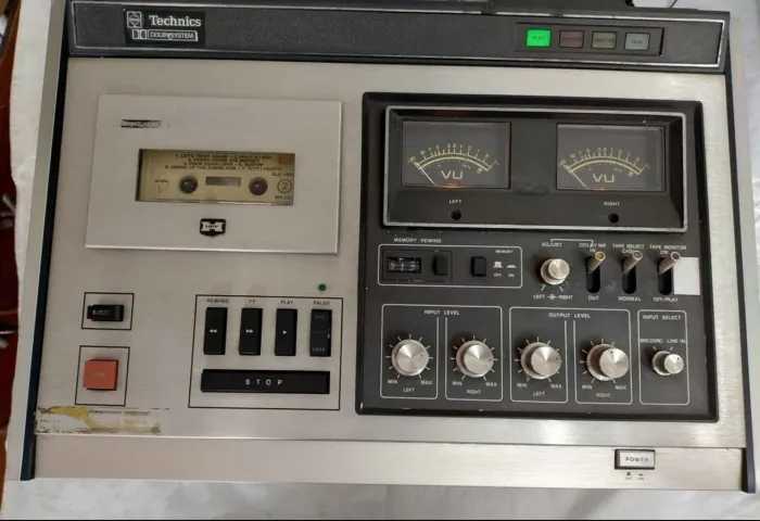 Tape deck Technics modelo RS - 279US Relíquia de colecionadores antiguidades