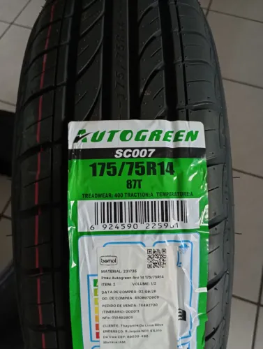 Pneu 175/75R14