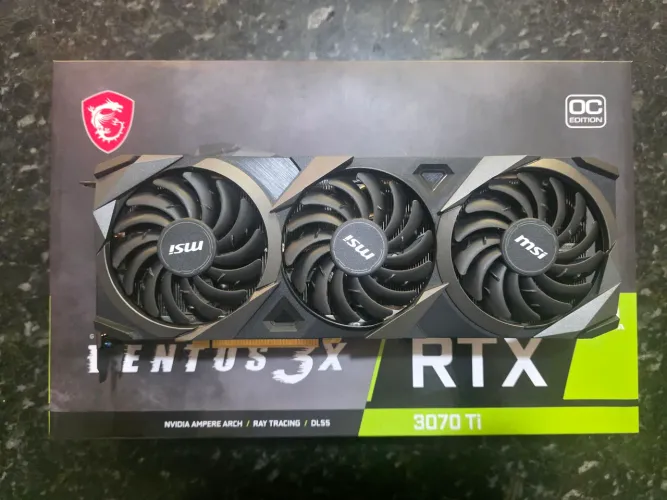 Placa de video RTX 3070TI MSI Ventus 3X