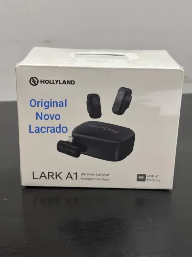 Microfone de lapela Hollyland Lark a1 Duo.