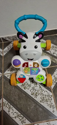 Apoiador Zebra Aprenda Comigo da Fisher-Price
