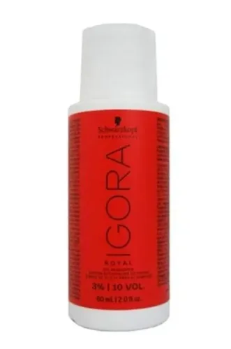 Água Oxigenada Igora Royal 10 Vol 3% 60ml Profissional