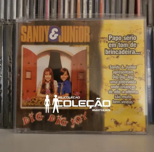 CD Sandy e Junior - Entrevista Dig Dig Joy (Raro)