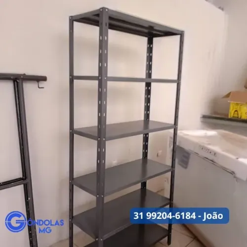 Estante de aço 6 bandejas