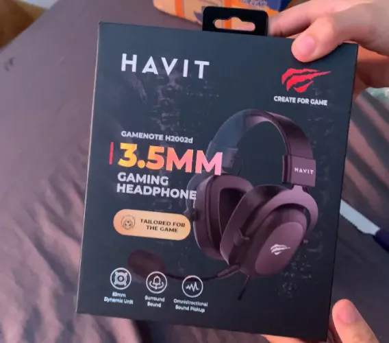 Headset Gamer Havit H2002d 3.5mm com Microfone