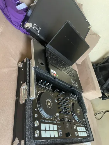 Controladora Ddj RR + Case profissional da som case