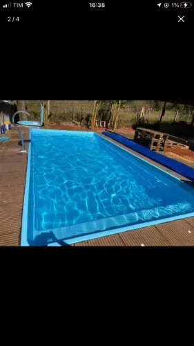 Piscina de Fibra 6 metros / com Instalação/