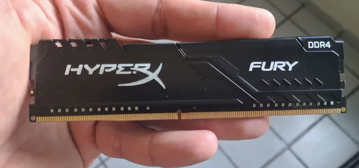 8GB ram DDr4 2666 mhz HiperxFury