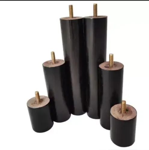 Kit 6 Pés Anti Refluxo Para Cama Pés De Madeira Cama Box