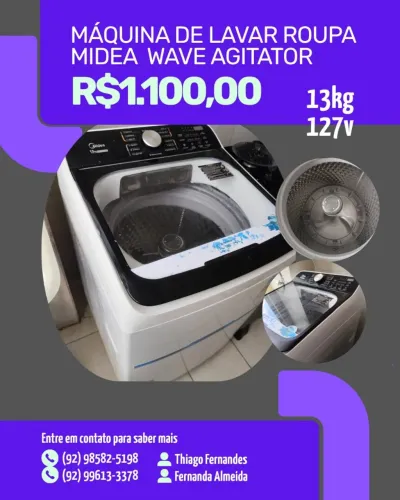 Máquina de lavar