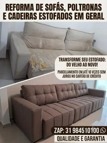 Reforma de estofados em geral
