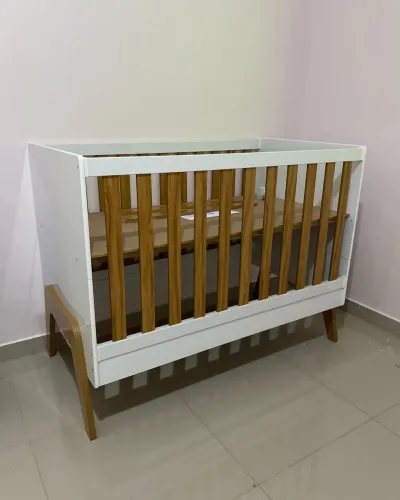 KIT INFANTIL BERÇO CÔMODA E ROUPEIRO