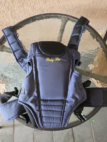 Bebê Canguru Baby Bee Azul 