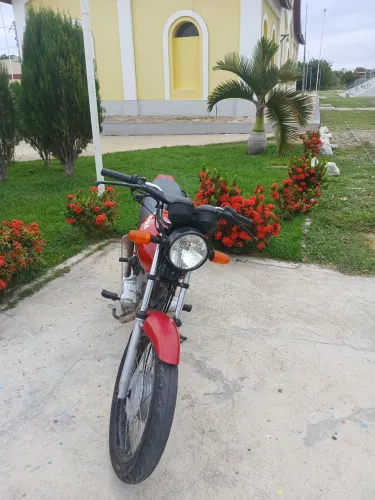 Cg fan 125 partida elétrica e pedal 