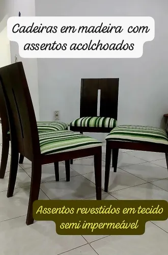 Cadeiras de Madeira Maciça
