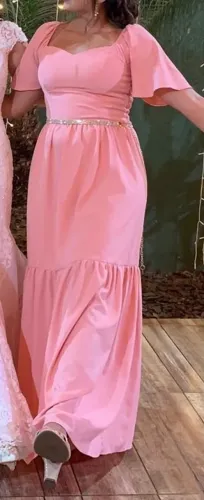 Vestido Rosa de festa