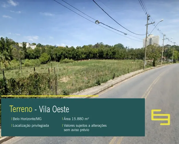 Terreno comercial para vender em BH, próximo à Arena