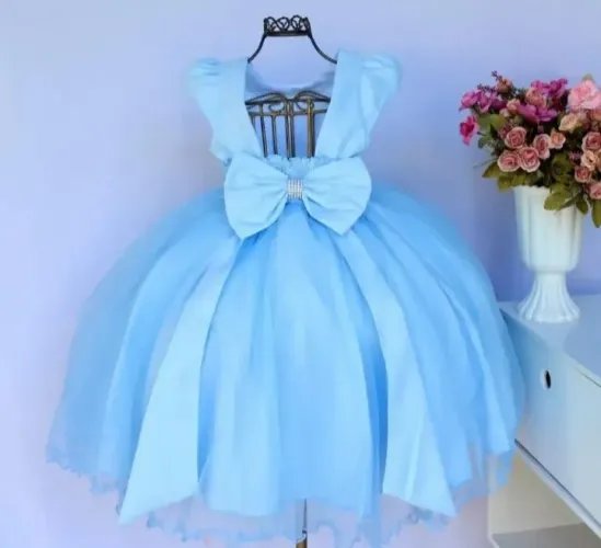 Vestido de princesa infantil