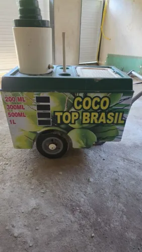 Carrinho de coco