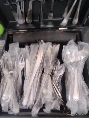 Faqueiro inox 130 peças