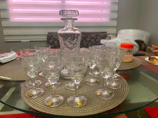 Licoreira de Cristal Hering