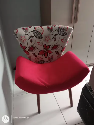 Cadeira estofada