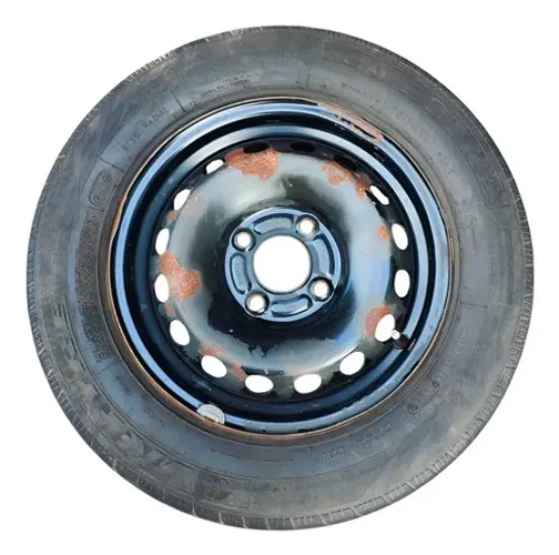 Roda Aro 14 C/pneu 175/70r14 Roda Ford Ka 2018 A 2020 Preto
