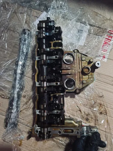 gaiola do comando com Valvetronic da BMW 320i (motor N46)