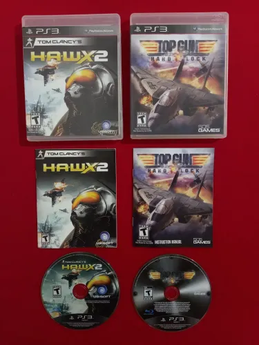 Top Gun Hard Lock / H.A.W.X 2 - 170 os dois juntos (lote)