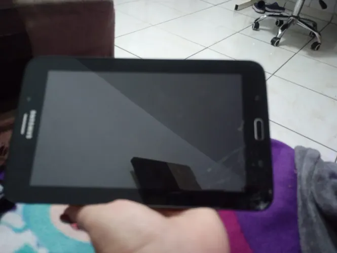 Tablet Samsung tela quebrada