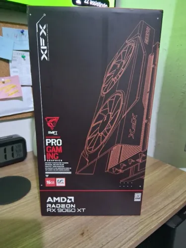 Placa De Vídeo Xfx Swift Rx 9060 Xt Oc Gaming Edition De 16gb