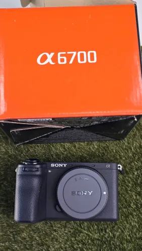 Câmera Sony 6700 Nova na caixa
