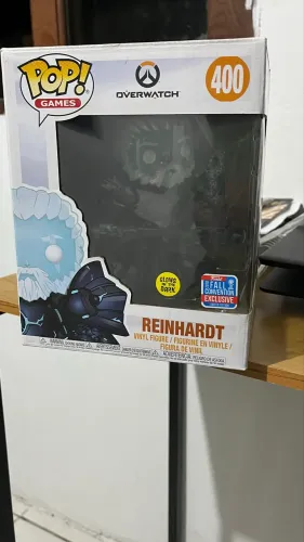 Funko Pop! Games Overwatch Reinhardt 400 Exclusivo Glow