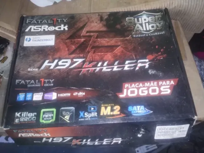 Placa mae Asrock H97+ Intel I5-4590 + 12Giga HiperX