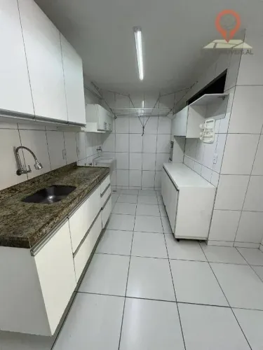 Apartamento com 2 dormitórios para alugar, 64 m² por R$ 3.500,00/mês - Jatiúca - Maceió/AL