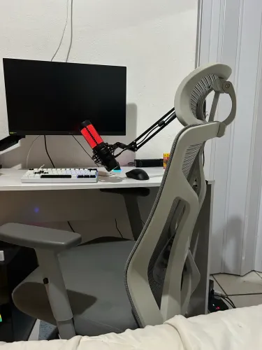 Cadeira de Escritório Ergonômica Cinza